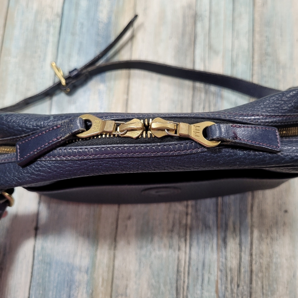 Vintage Dooney & Bourke Leather Crossbody Bag. - Picture 12 of 16